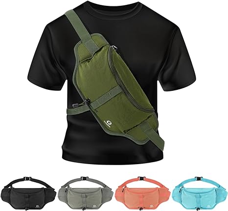 Water Resistant Fanny Bag with Adjustable Strap For Outdoors