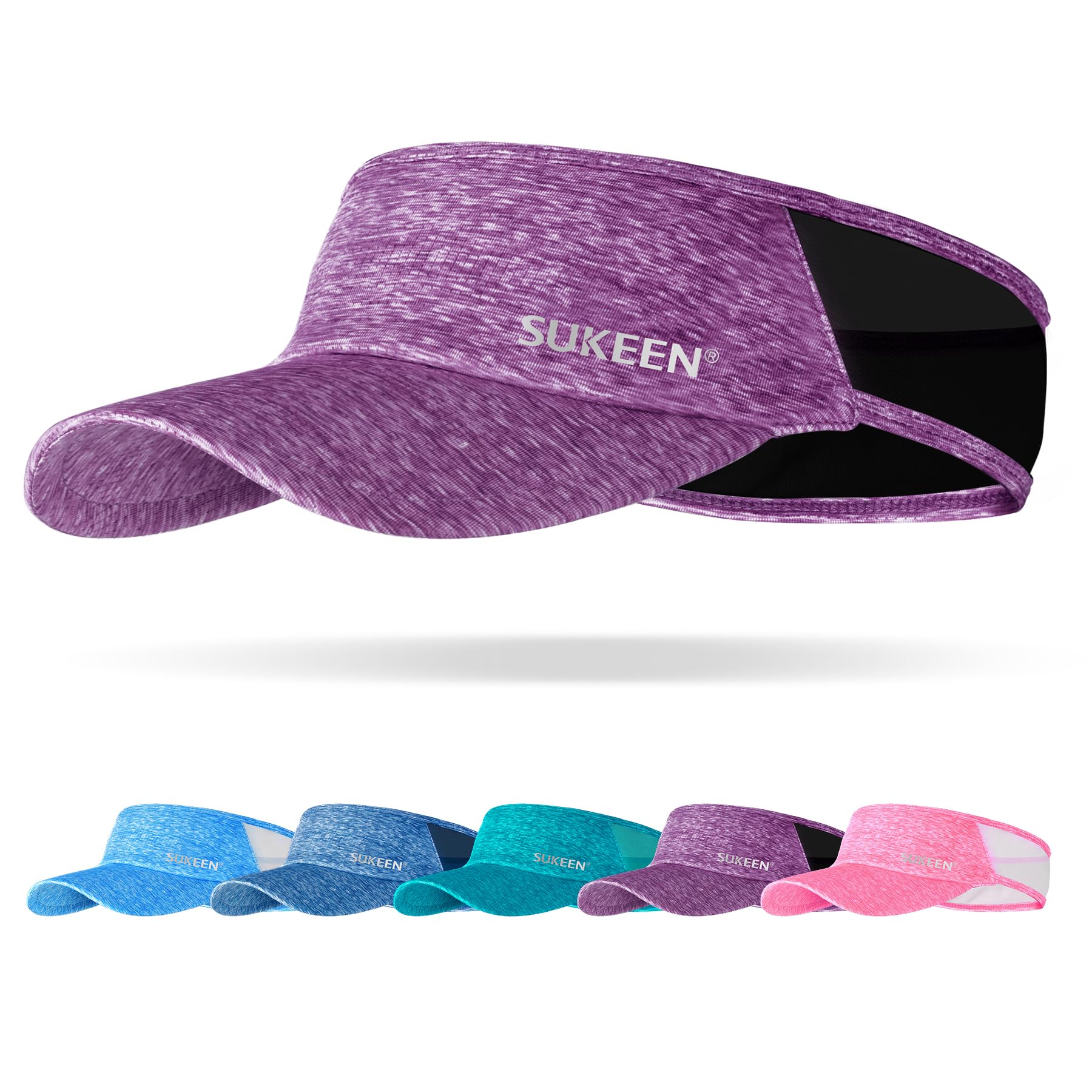 Purple visor hat online