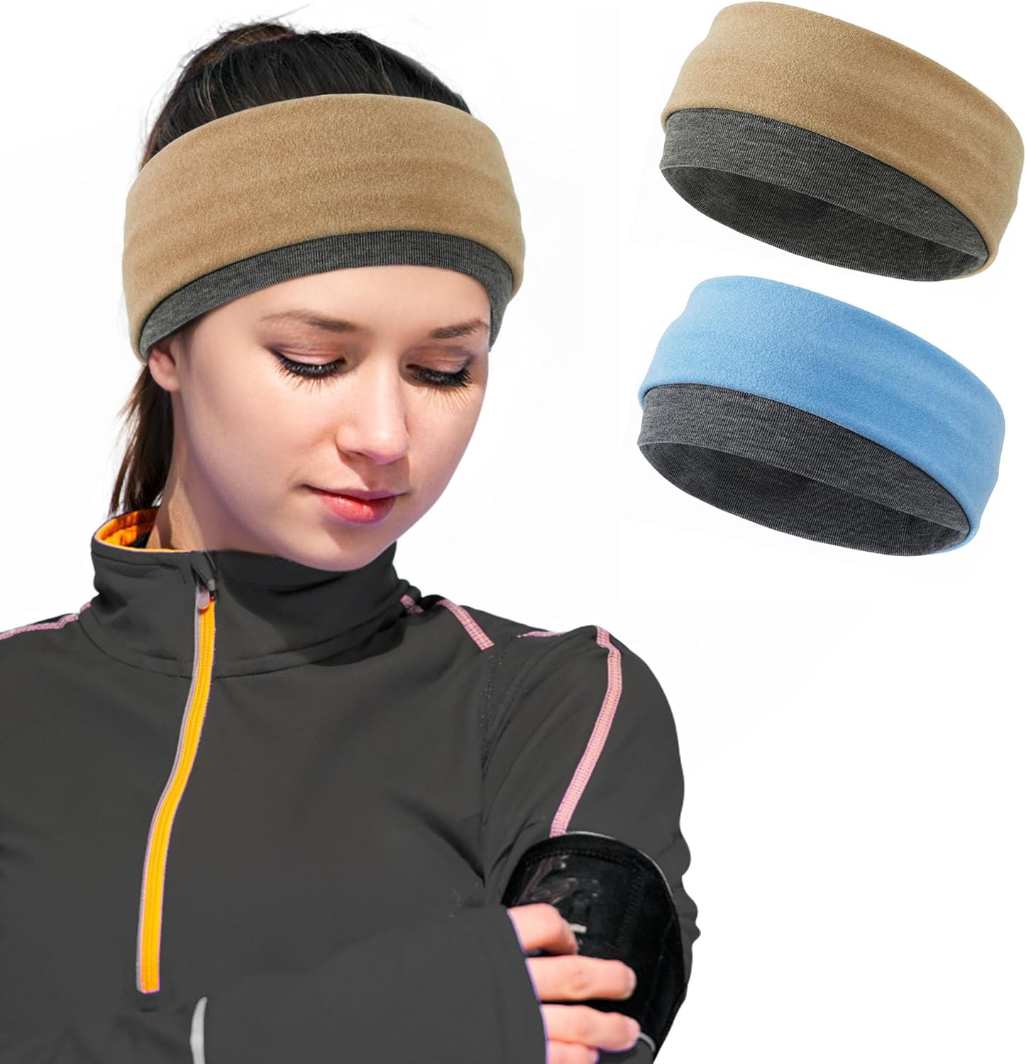 Ear Warmers Headband 2 Pack