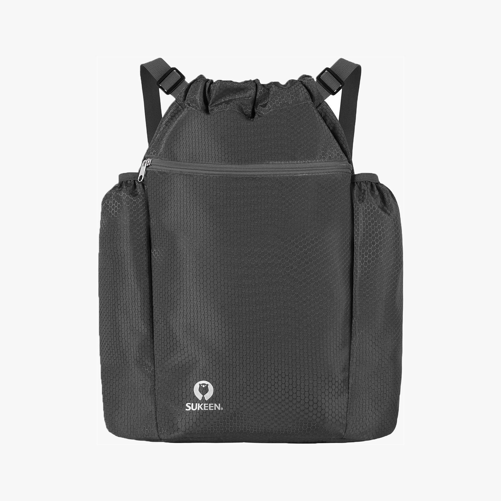 Sukeen Drawstring Backpack Swim Bag Lightweight String Backpack